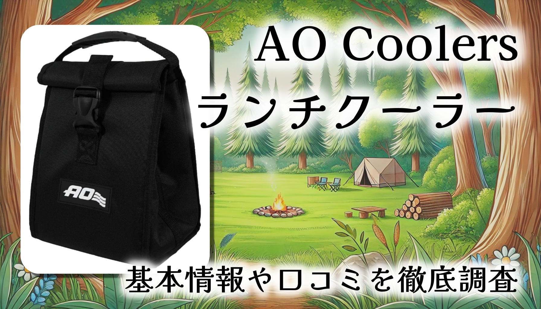 AO Coolersランチクーラー徹底レビュー！小型なのに驚異の保冷力？アウトドアや日常使いに大活躍と話題【正規品5年保証】