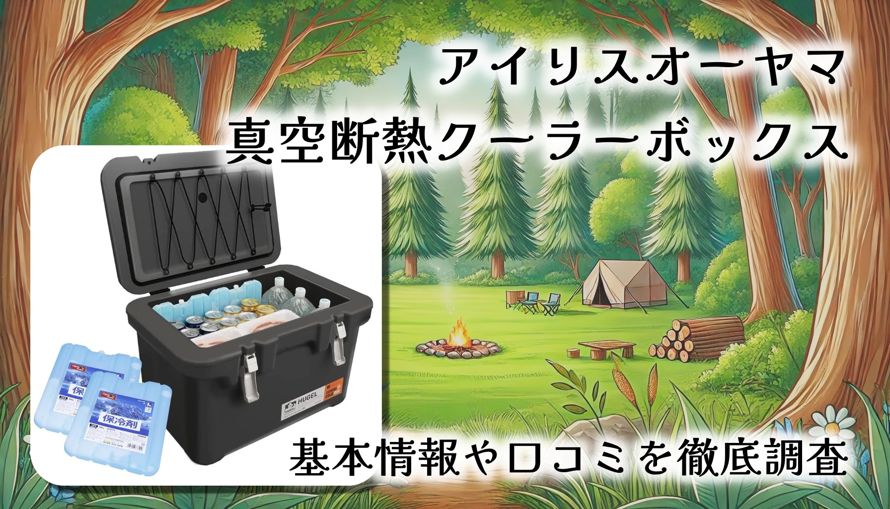 【保冷力最強】アイリスオーヤマ真空断熱クーラーボックス徹底レビュー｜最大100kg耐荷重＆驚異の保冷持続力！
