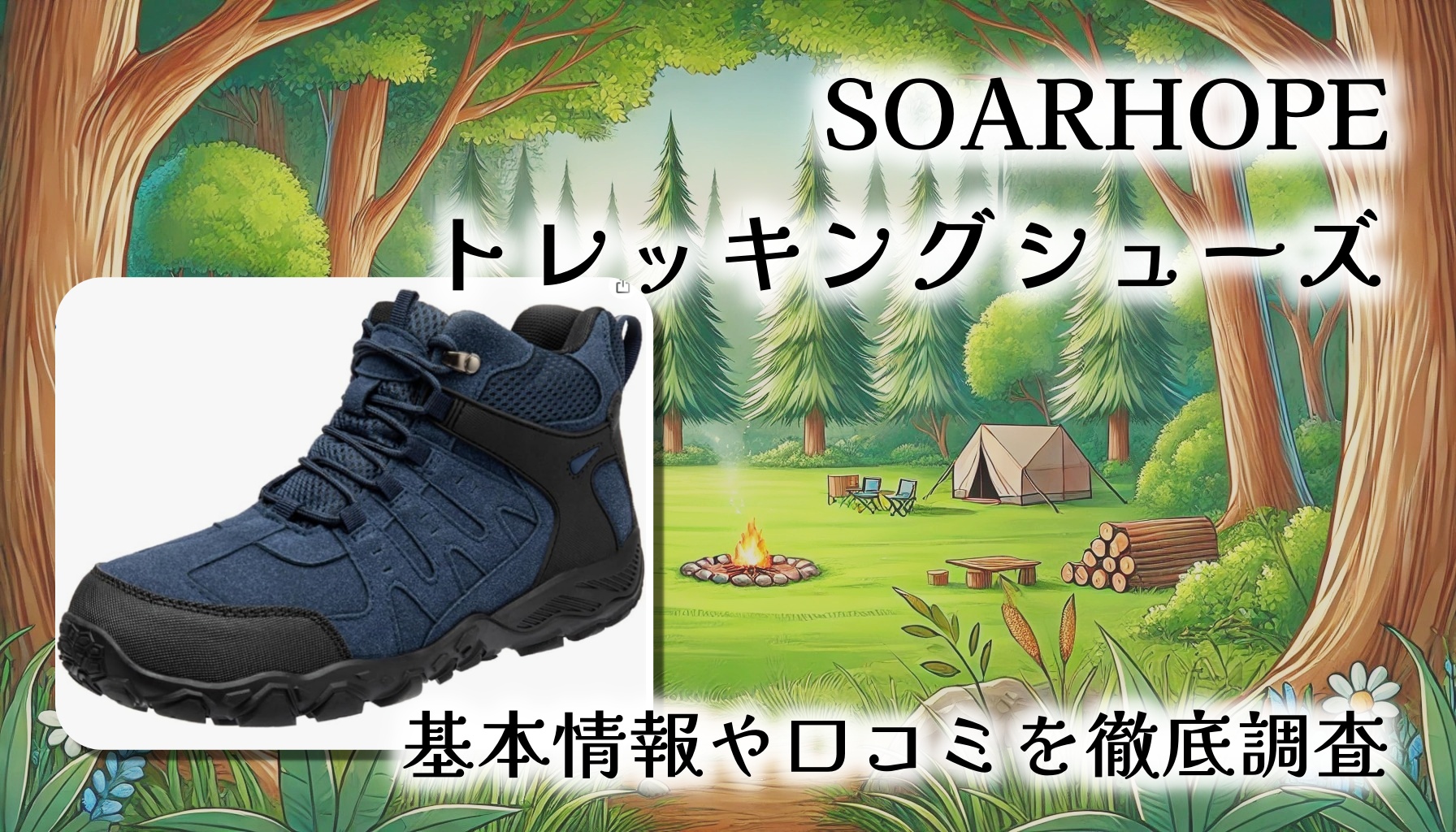 初心者から低山ハイカーまで必見！SOARHOPEトレッキングシューズ徹底レビュー｜コスパ最強で街歩きにも使える万能モデル