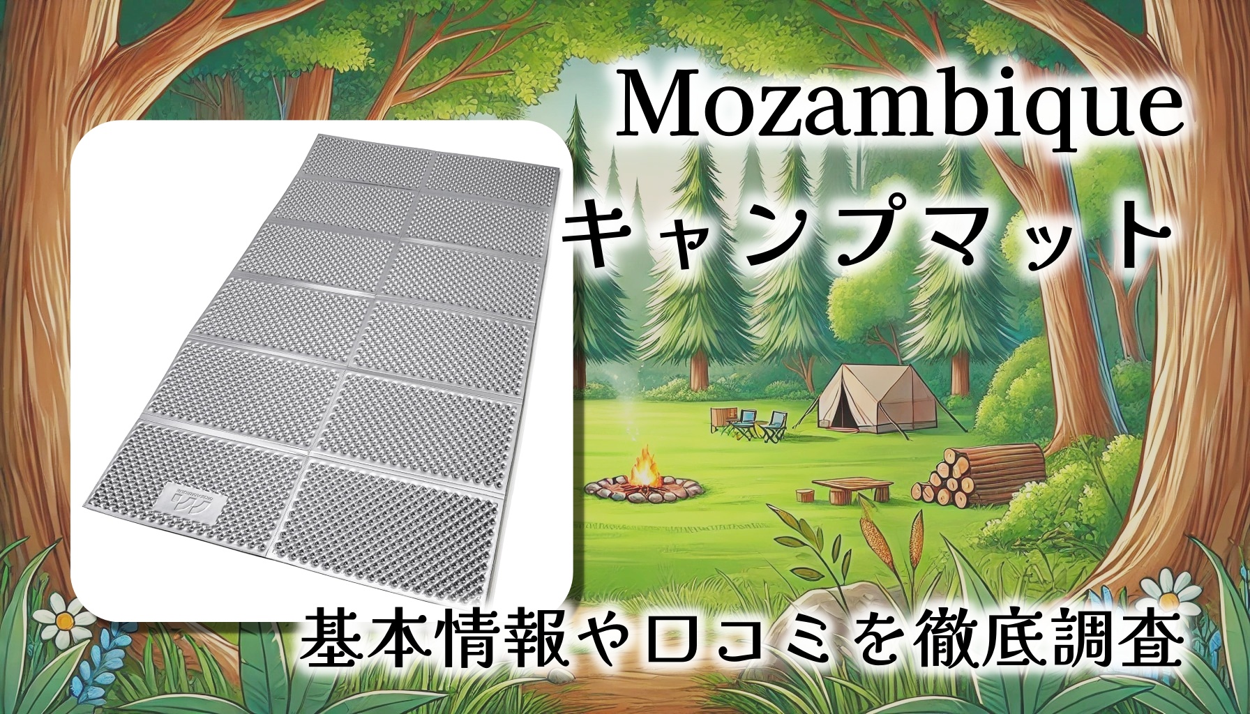 Mozambique キャンプマット レビュー：夏も冬も快適に使えるダブルサイズの高性能マット【口コミまとめ】